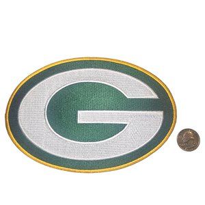 Large Green Bay Packers Embroidered Patch 8 inch